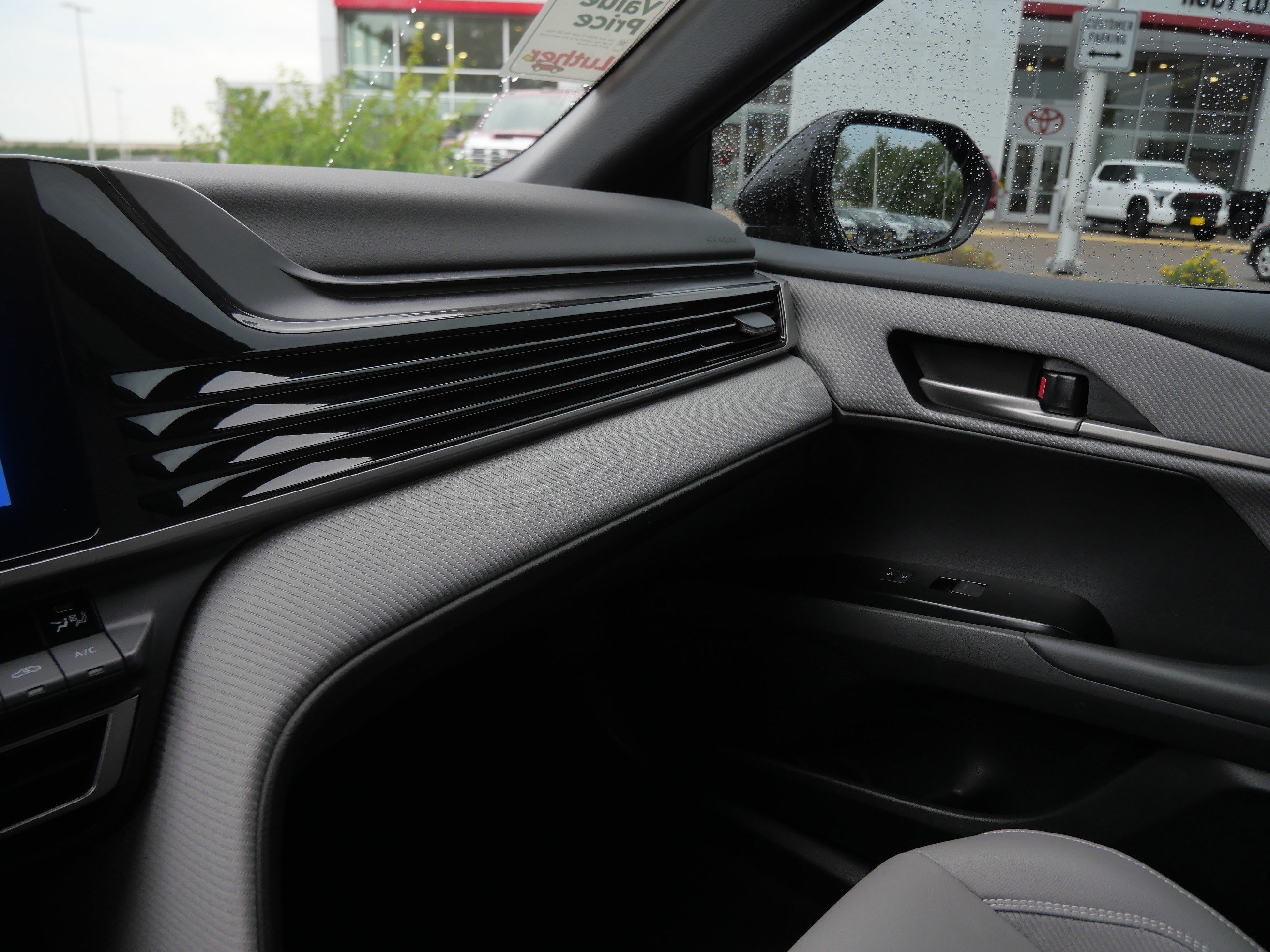 Used 2025 Midnight Black Metallic Toyota SE image 27
