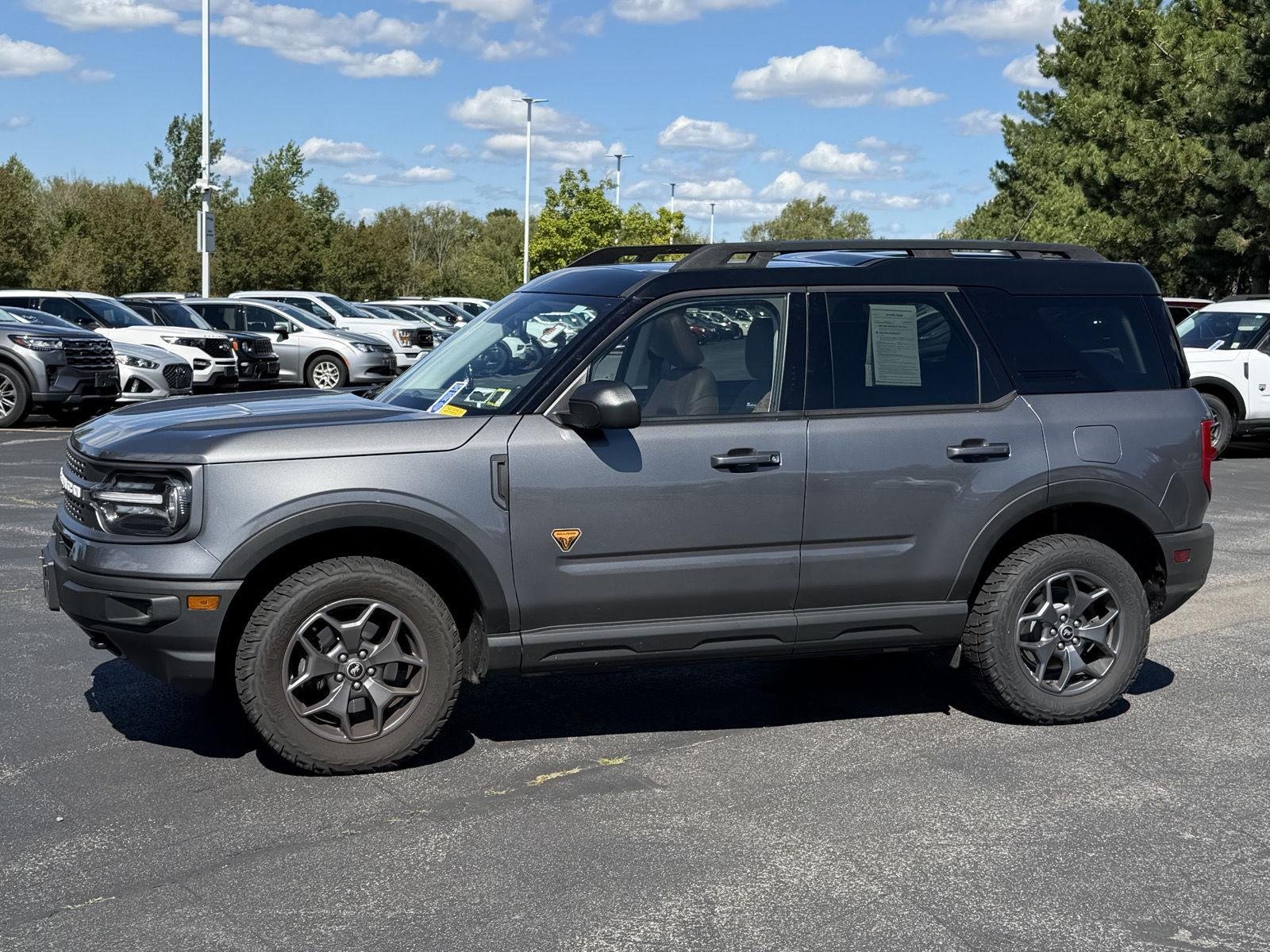 Used 2021 Carbonized Gray Ford Badlands image 4