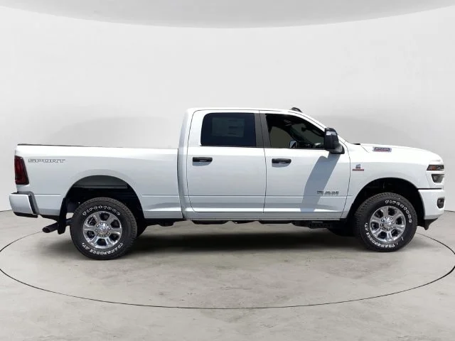 New 2026 Bright White Clearcoat Ram BIG HORN CREW CAB 4X4 6