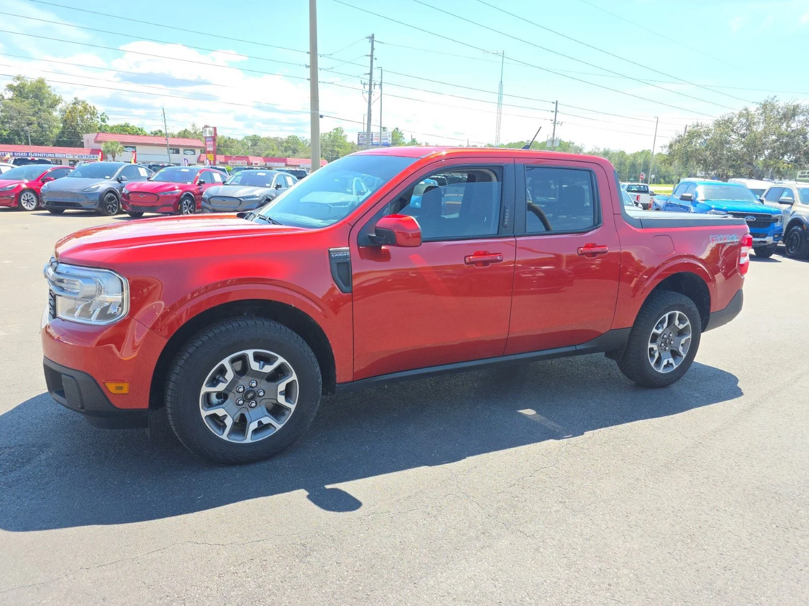 Used 2023 Red Ford Lariat image 8