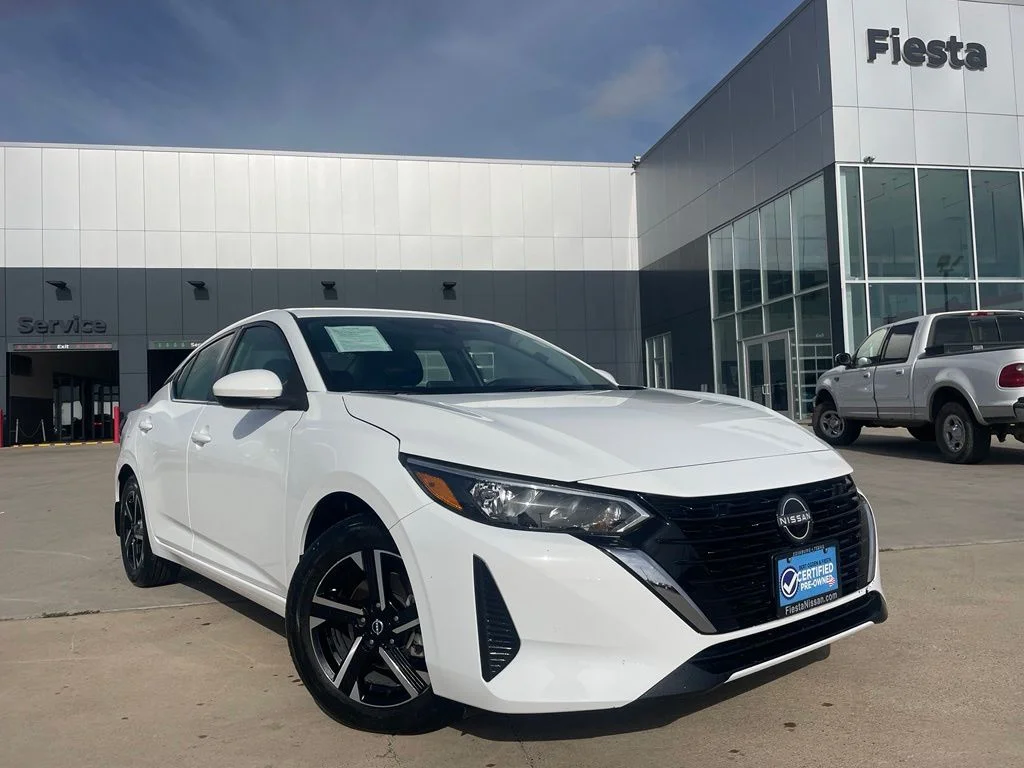 Certified Used 2025 White Nissan SV image 1