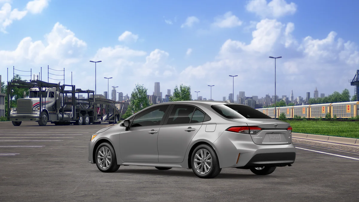 New 2026 Classic Silver Metallic Toyota LE image 6