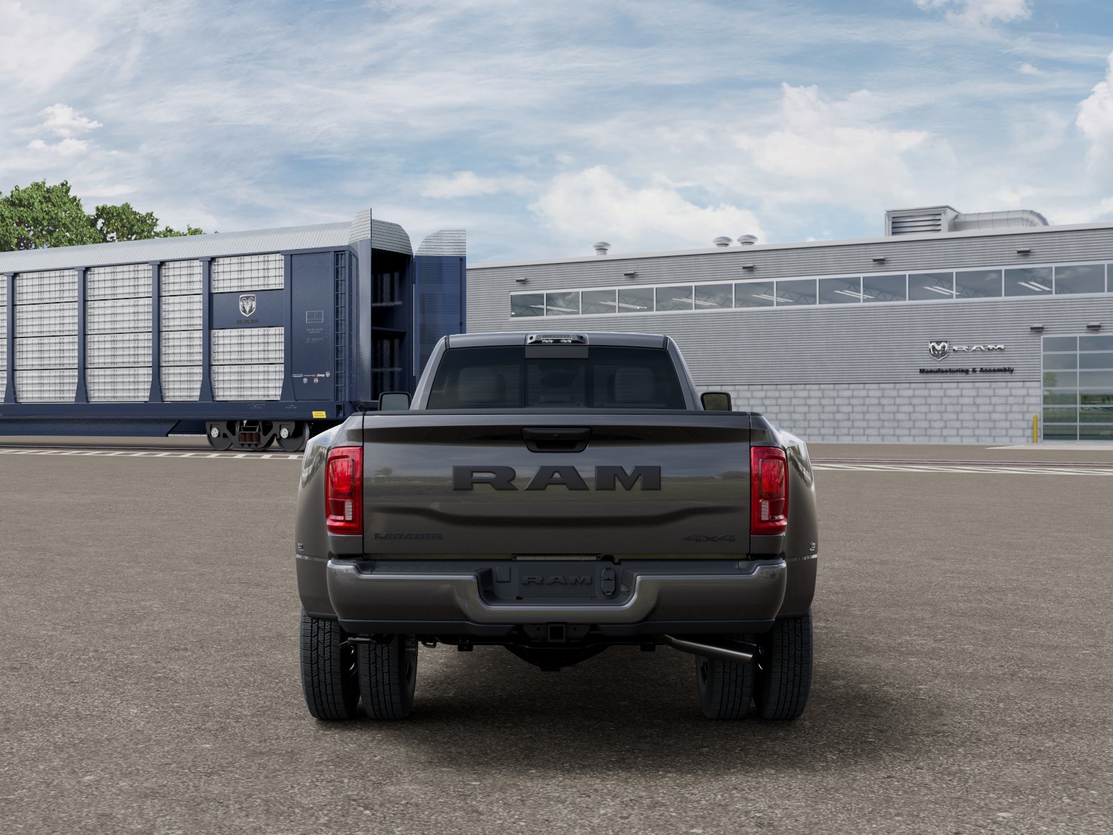 New 2026 Granite Crystal Metallic Clear-Coat Exterior Paint RAM Laramie image 7
