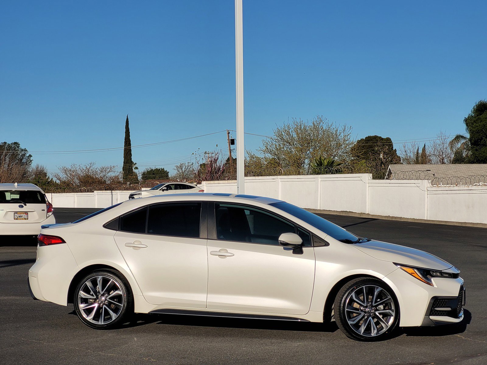 Used 2021 White Toyota XSE image 3