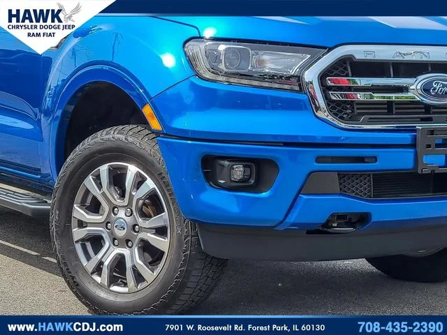 Used 2021 Blue Ford Lariat image 4