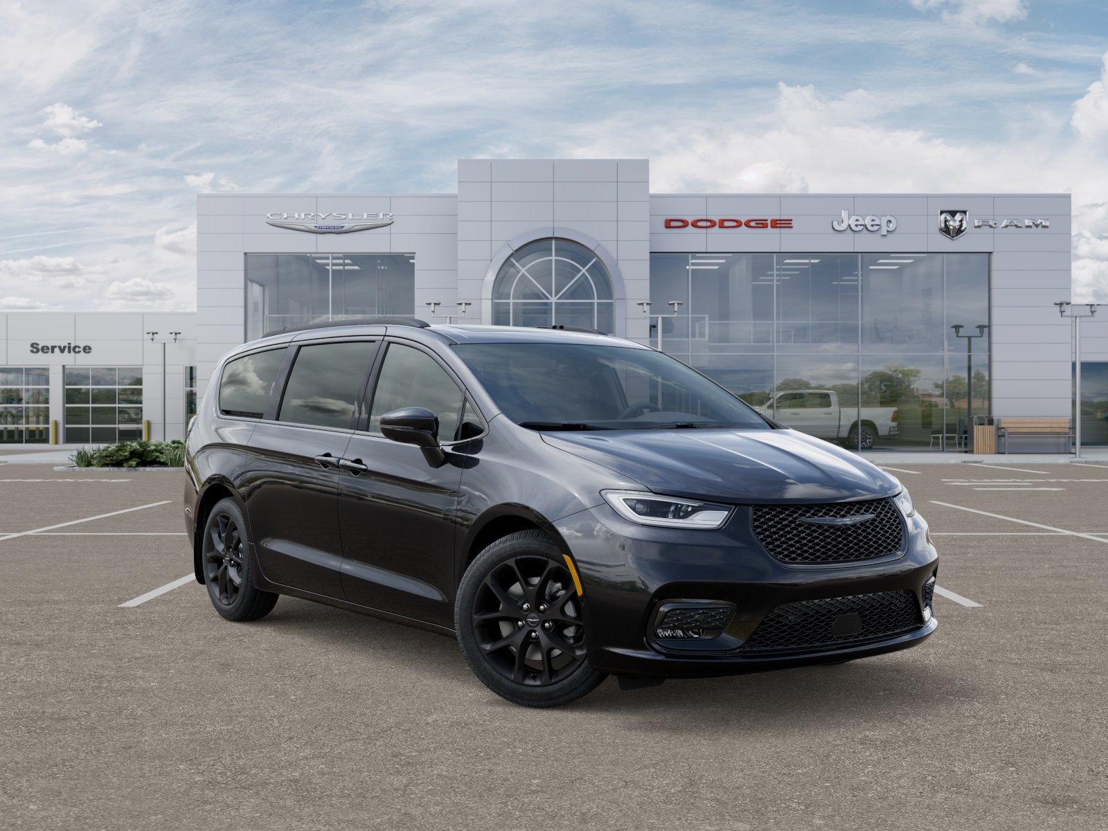 New 2026 Diamond Black Crystal Pearl-Coat Exterior Paint Chrysler Limited image 31