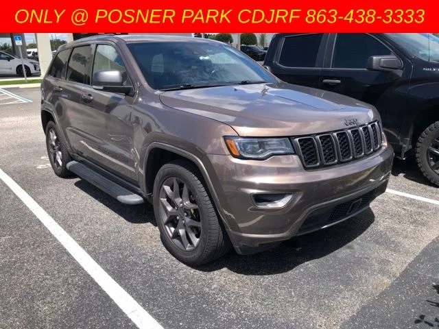 Used 2021 Brown Jeep Limited image 1