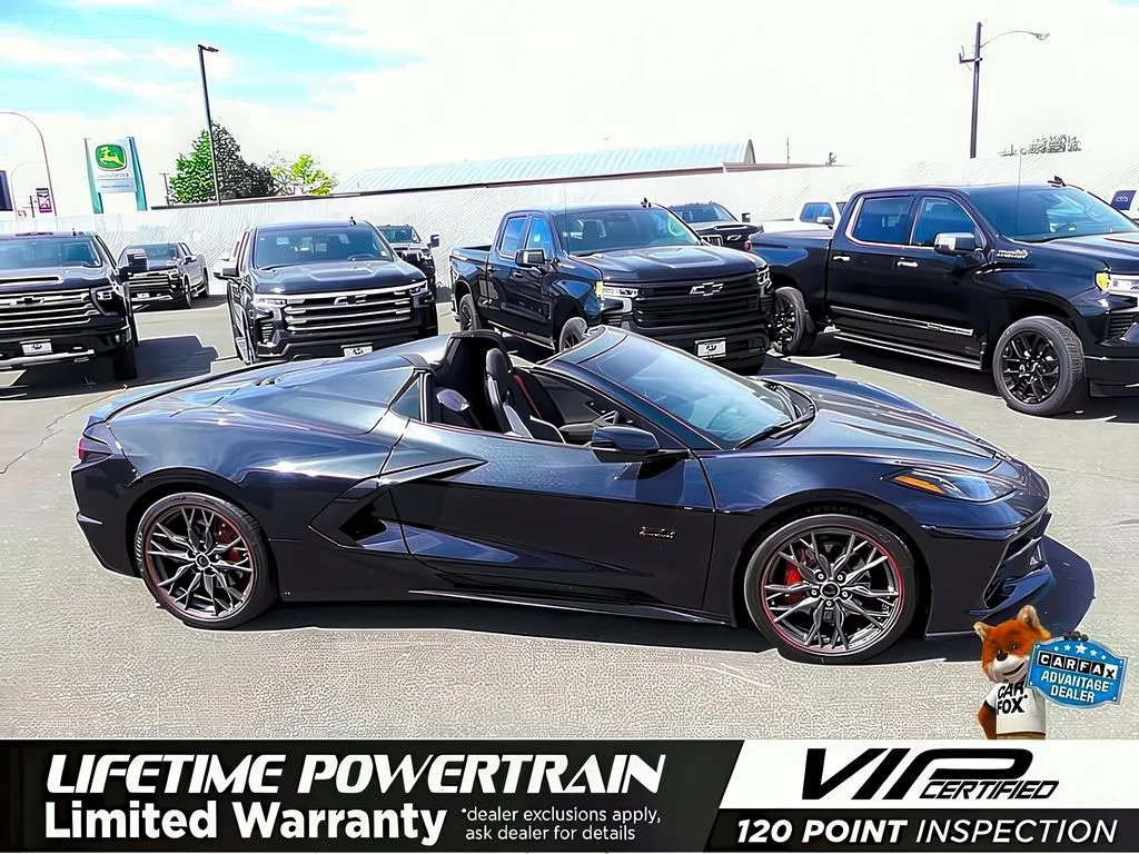 Used 2023 Carbon Flash Metallic Chevrolet 3LT 70th Anniversary image 32