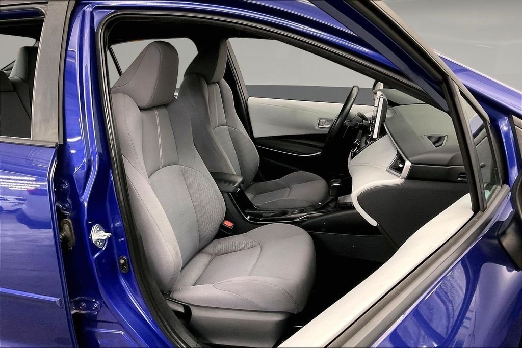 Used 2021 Blue Toyota SE image 10