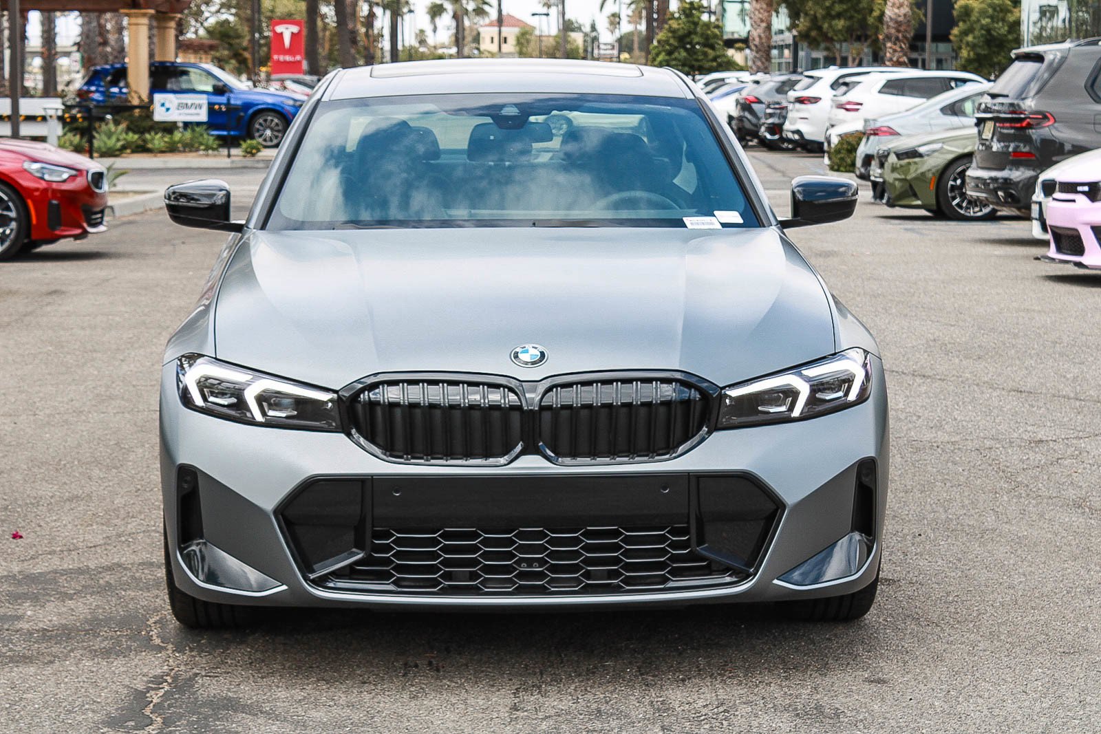 New 2026 Frozen Pure Grey Metallic BMW 330i NA image 2