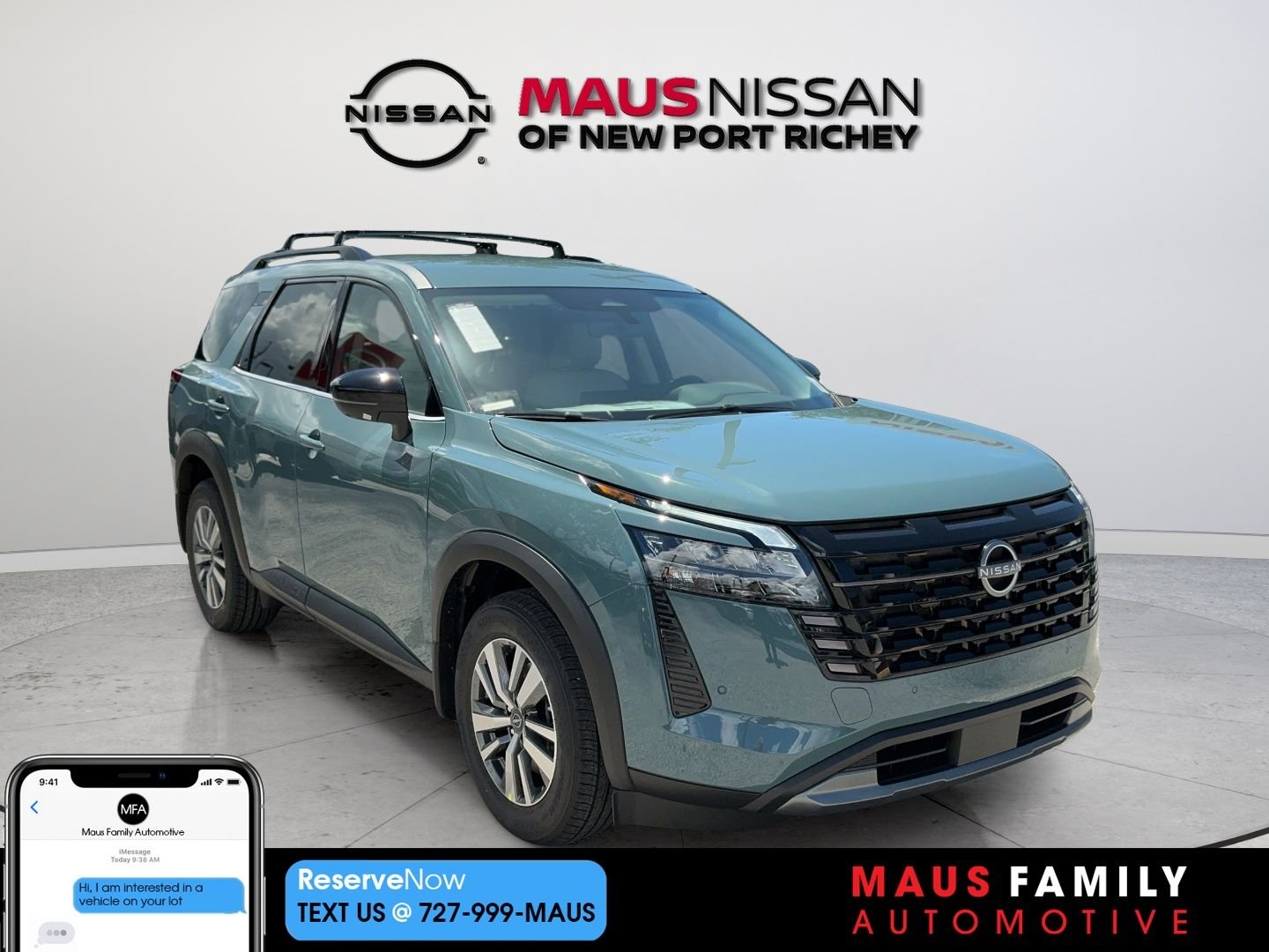 New 2026 Green Nissan SL image 1