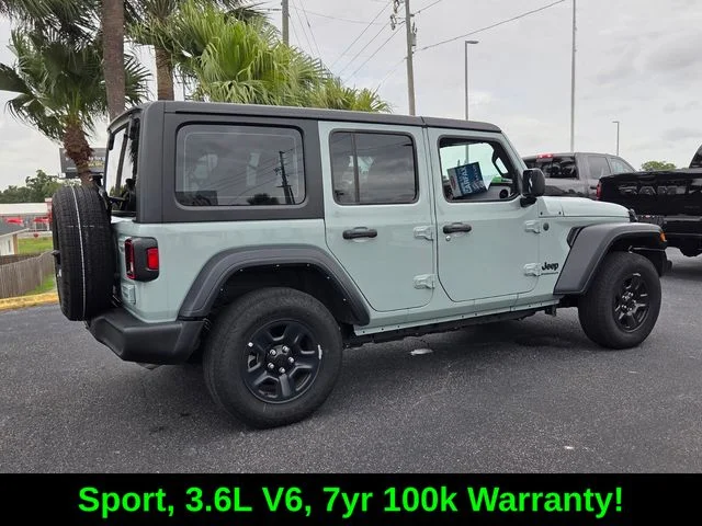 Certified Used 2024 Gray Jeep Sport image 7