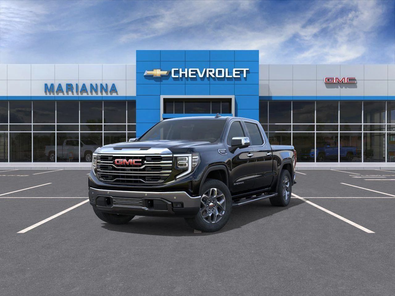 New 2026 Onyx Black GMC SLT image 8