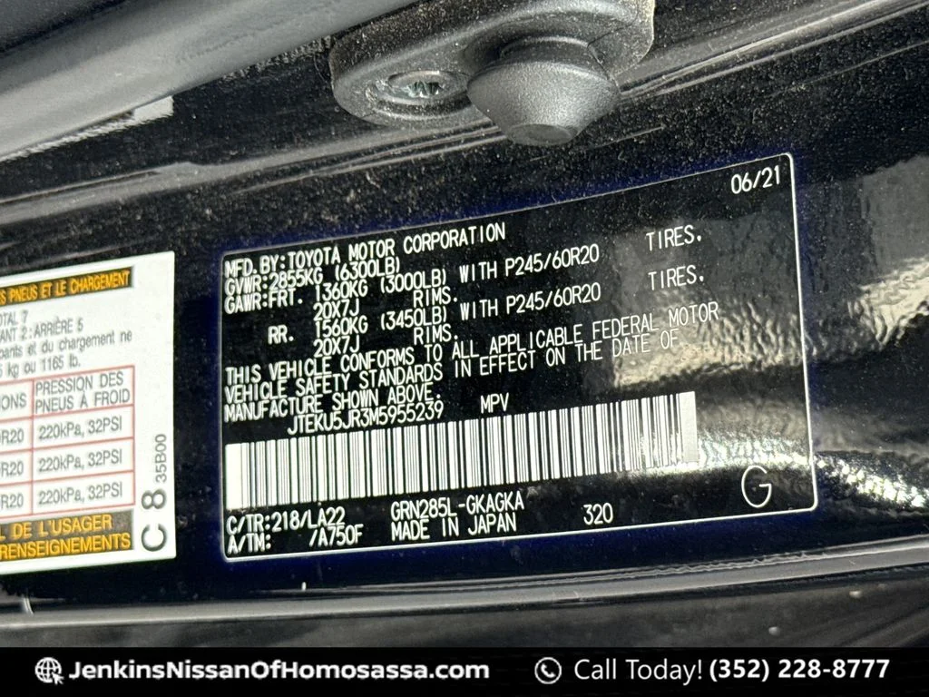 Used 2021 Black Toyota Limited image 49