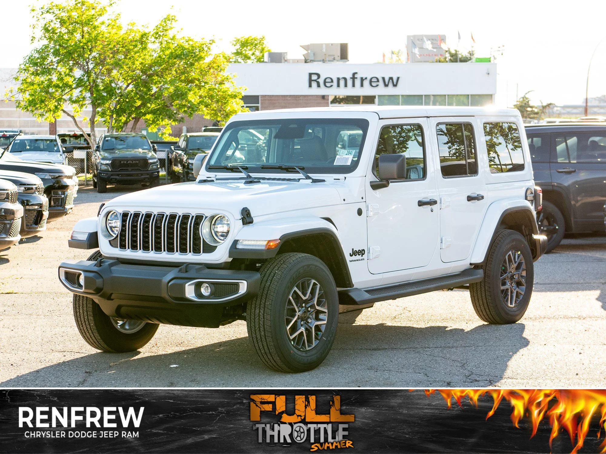 New 2026 White Jeep Sahara* image 1