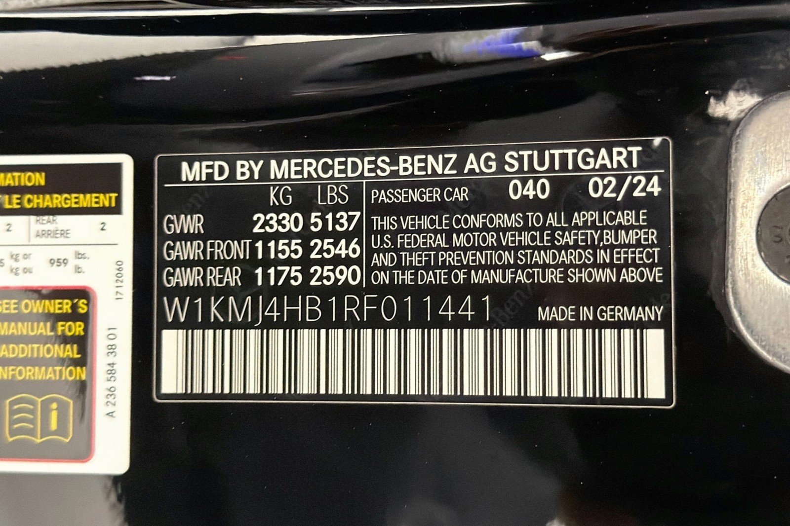 Certified Used 2024 Black Mercedes-Benz 300 image 28