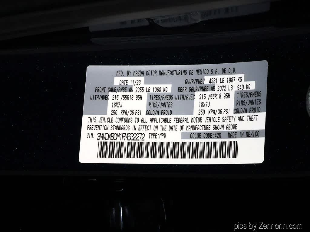 Certified Used 2024 Deep Crystal Blue Mica Mazda 2.5 S Preferred Package image 34