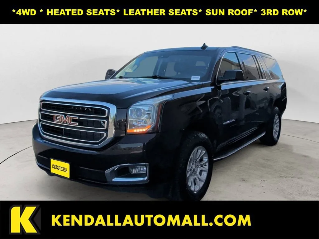 Used 2016 ONYX BLACK GMC SLT image 1