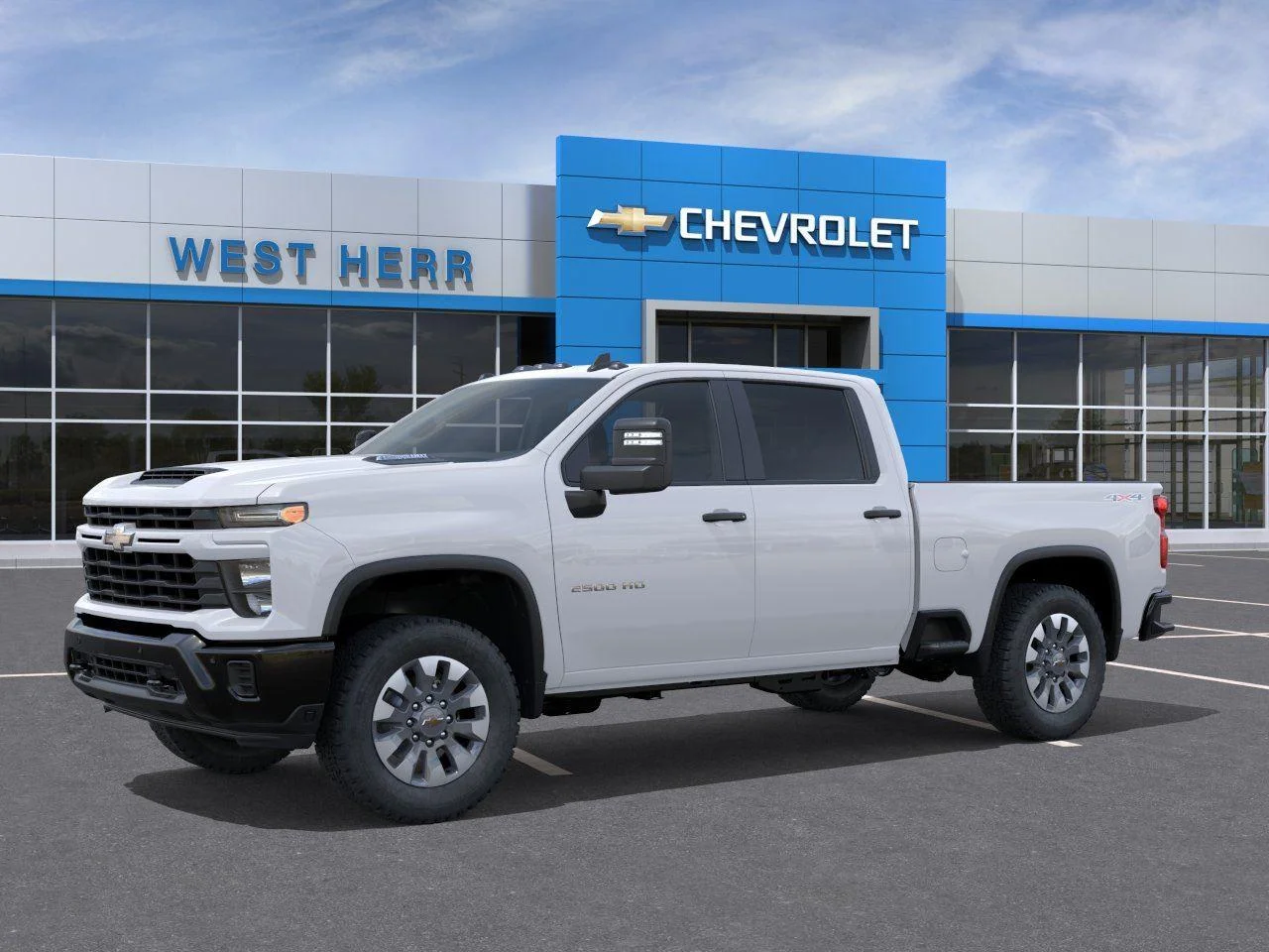 New 2026 Summit White Chevrolet Custom image 2