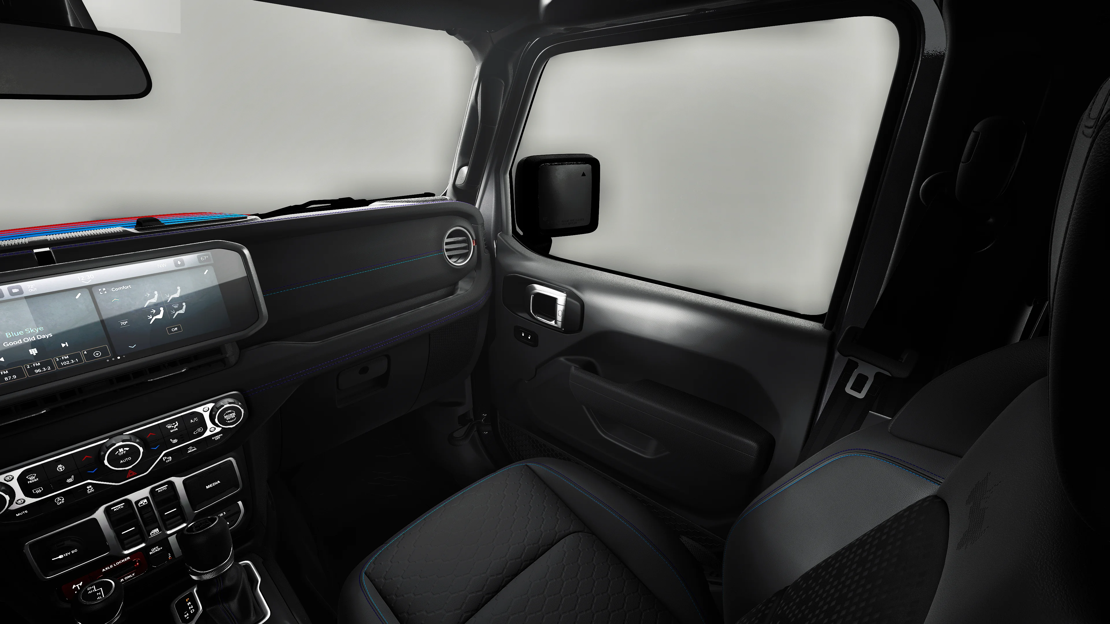 New 2027 Granite Crystal Metallic Clear-Coat Paint Jeep  image 7
