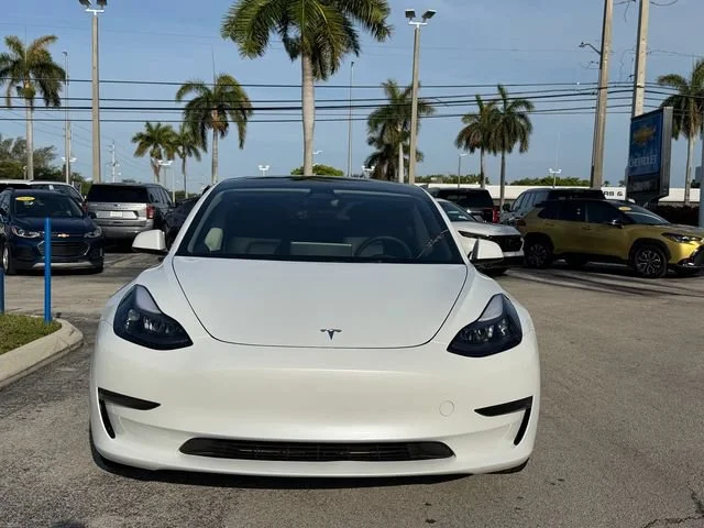 Used 2023 Tesla Model 3 Base with VIN 5YJ3E1EA3PF579485 for sale in Fort Lauderdale, FL