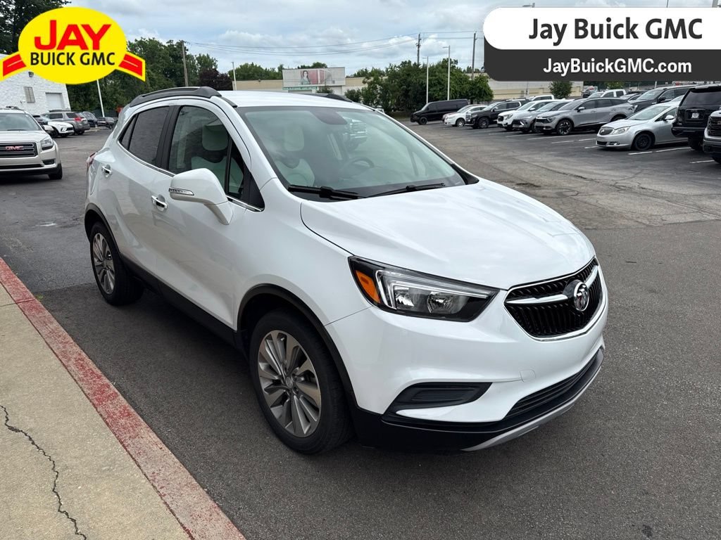 Used 2018 (Includes (CM5) Black Carbon Metallic lower exterior accent color, Paint code W700S.) Buick Preferred image 1