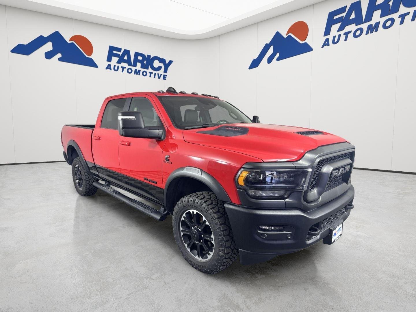 Used 2024 Flame Red Clearcoat Ram Rebel image 10