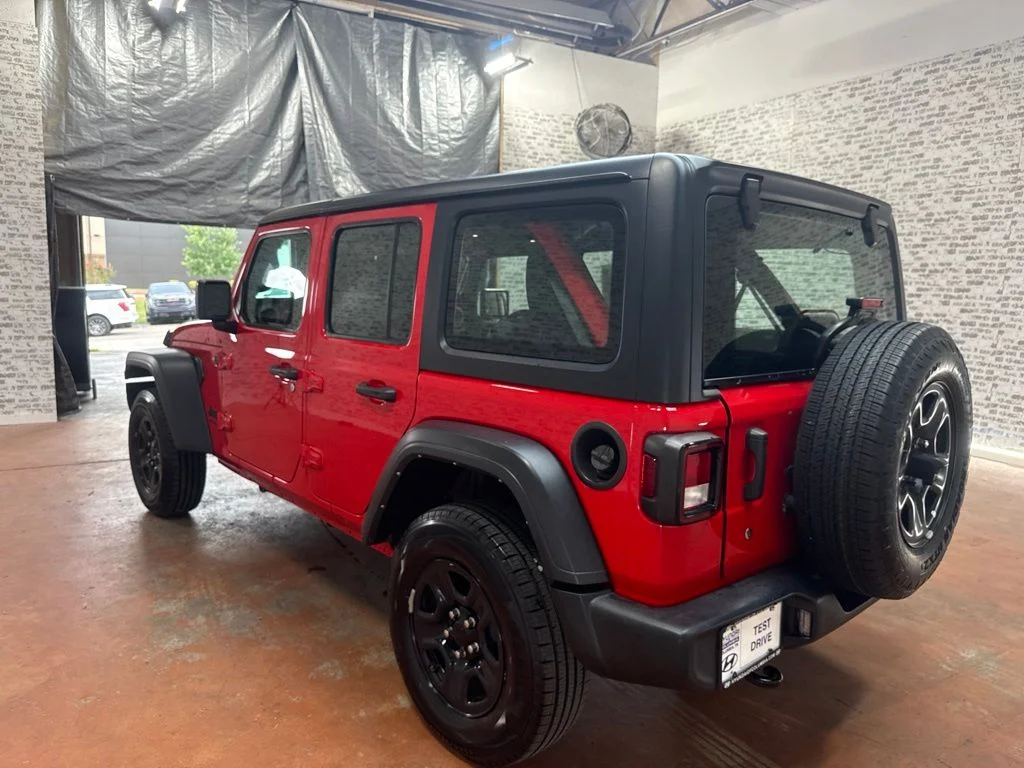 Used 2024 Firecracker Red Clearcoat Jeep Sport image 5