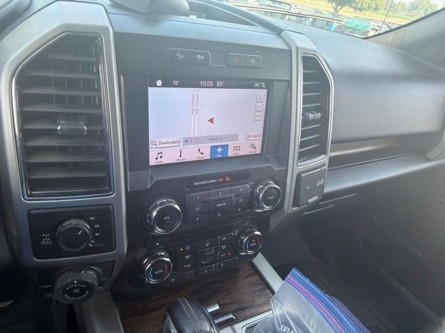 Used 2018 Blue Ford Lariat image 3