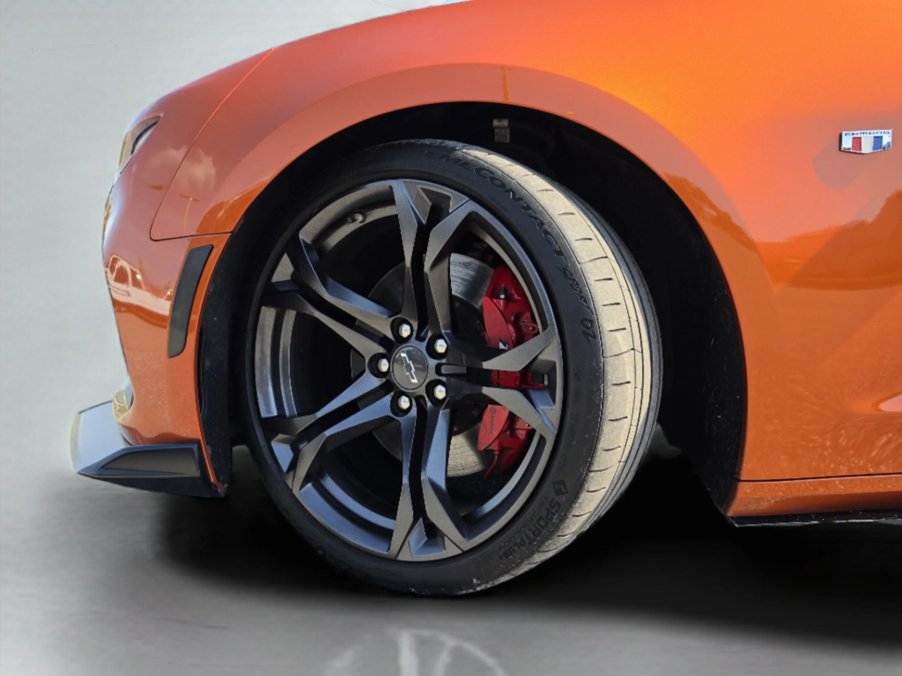 Used 2023 Vivid Orange Metallic Chevrolet 1SS image 37
