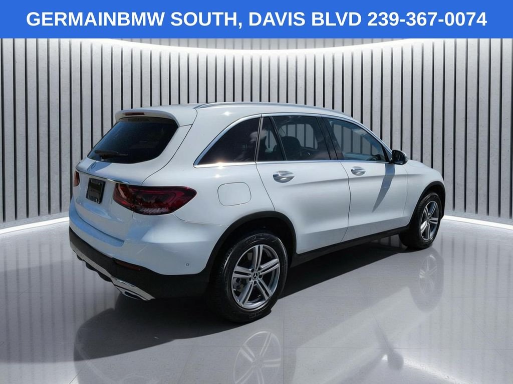 Used 2022 Polar White Mercedes-Benz GLC 300 image 5