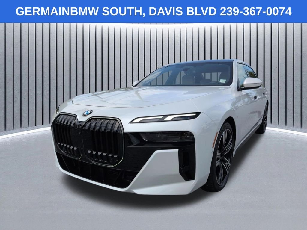 Certified Used 2025 White Metallic BMW 760i xDrive image 9