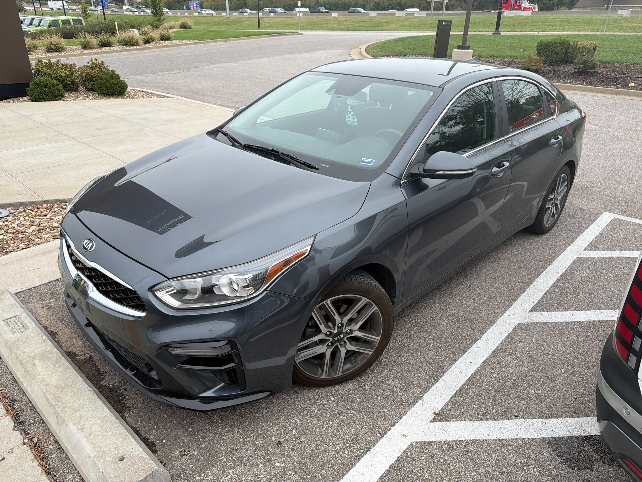 Used 2019 Gray Kia EX image 2