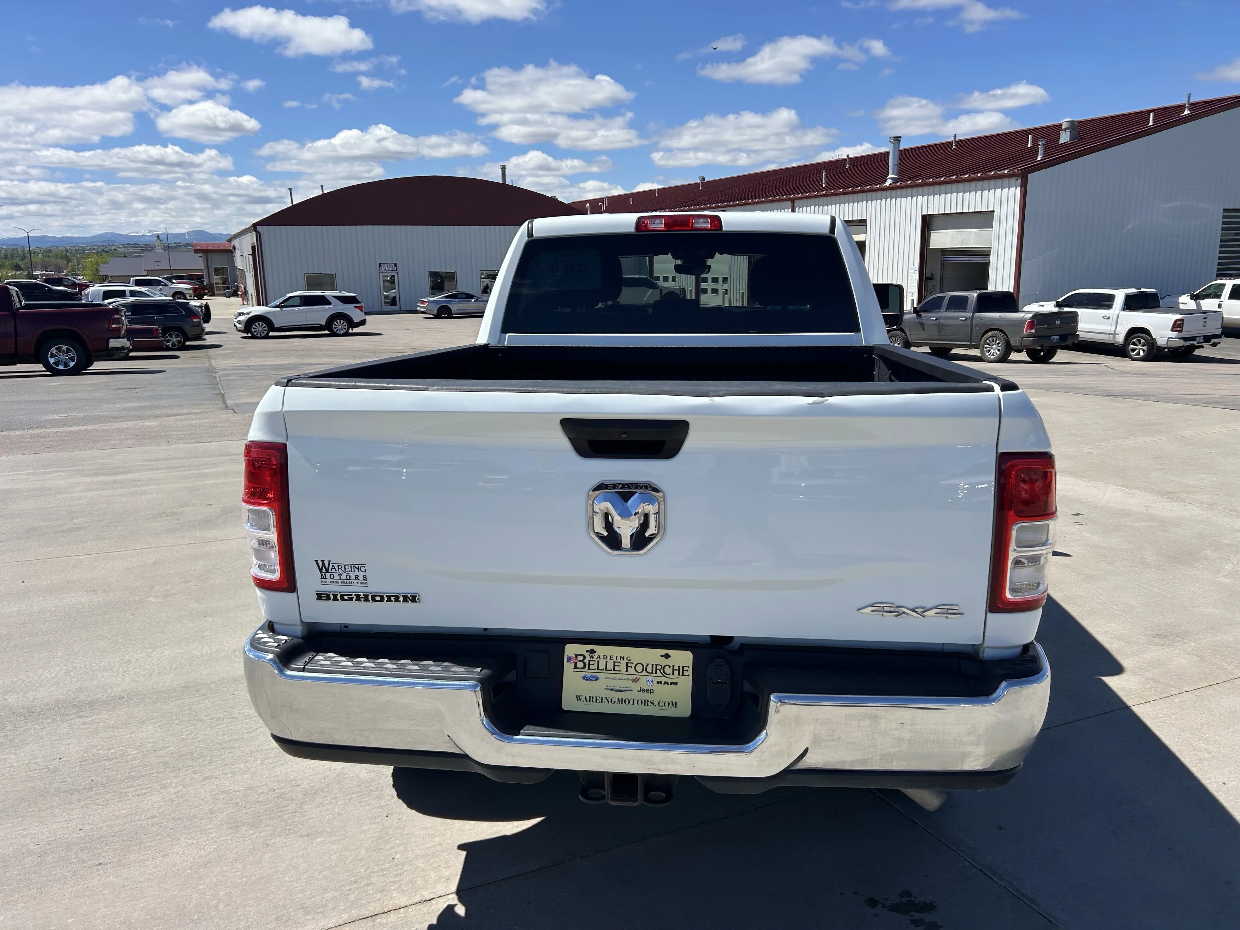 Used 2024 Bright White Clearcoat Ram Big Horn image 5