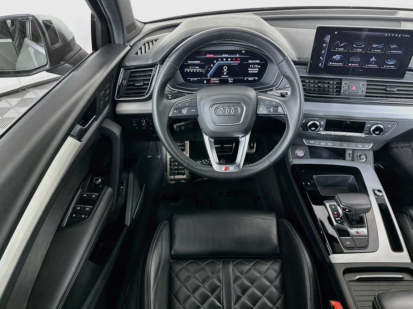 Used 2021 Quantum Gray Audi Premium Plus image 20