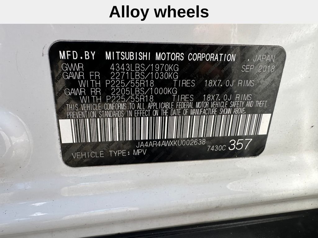 Used 2019 White Mitsubishi 2.4 GT image 12