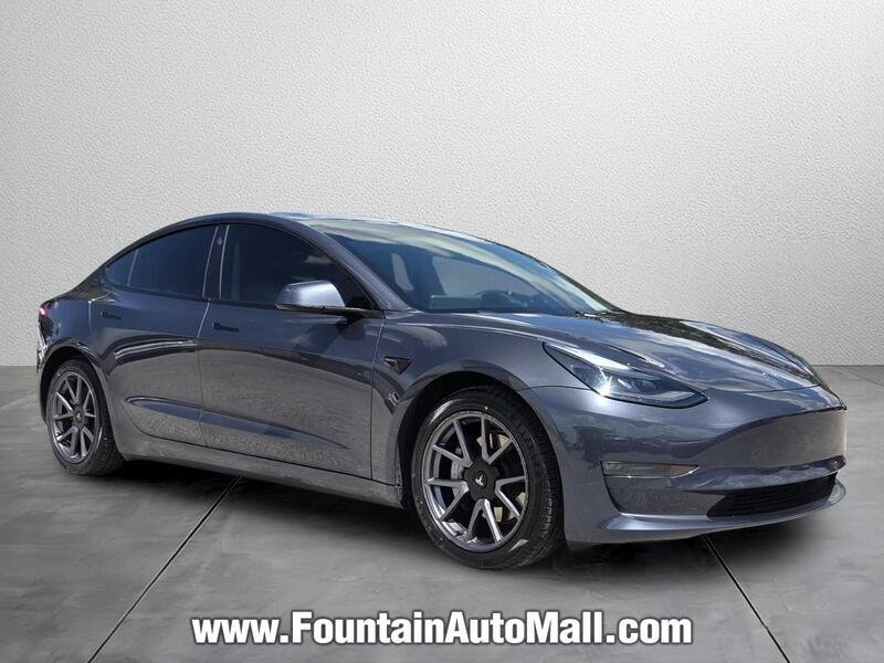 Used 2022 BLACK TESLA LONG RANGE AWD *LTD AVAIL* image 6