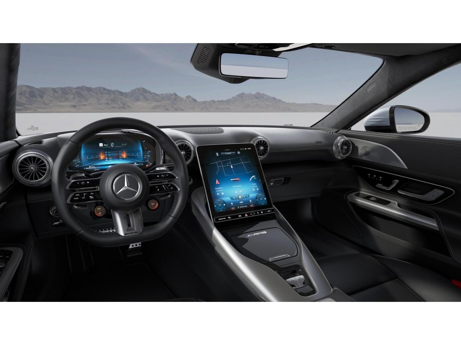 New 2026 Cirrus Silver Metallic Mercedes-Benz SL 63 AMG® S E Performance 2D Convertible 4MATIC®  image 4
