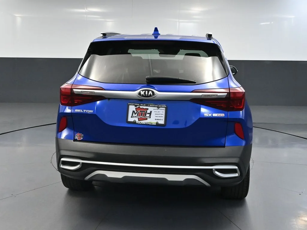Used 2021 Blue Kia SX image 7