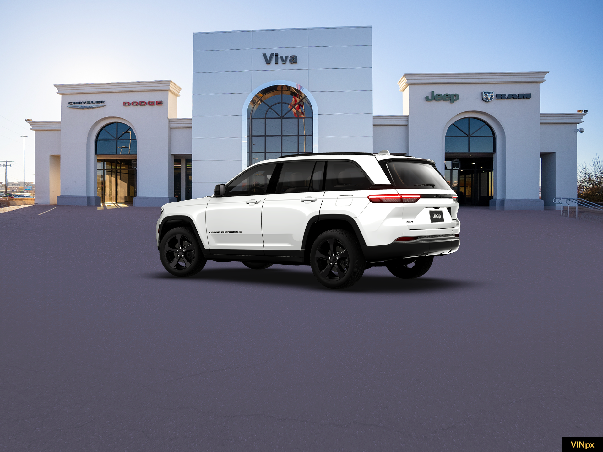 New 2026 Bright White Clear-Coat Exterior Paint Jeep Limited image 16