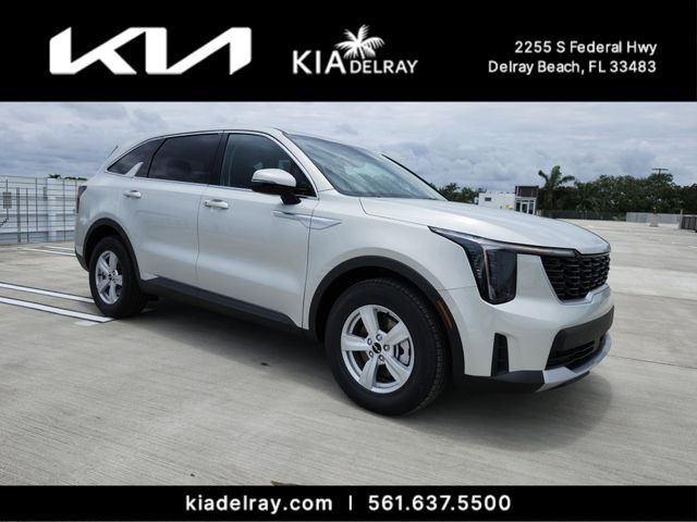 New 2026 Ivory Silver Kia LX image 1