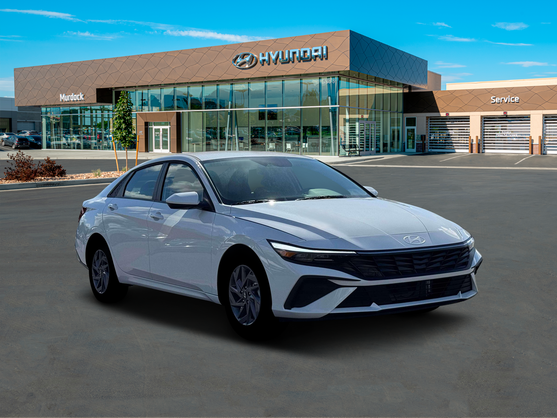 New 2026 Serenity White Hyundai Blue image 11