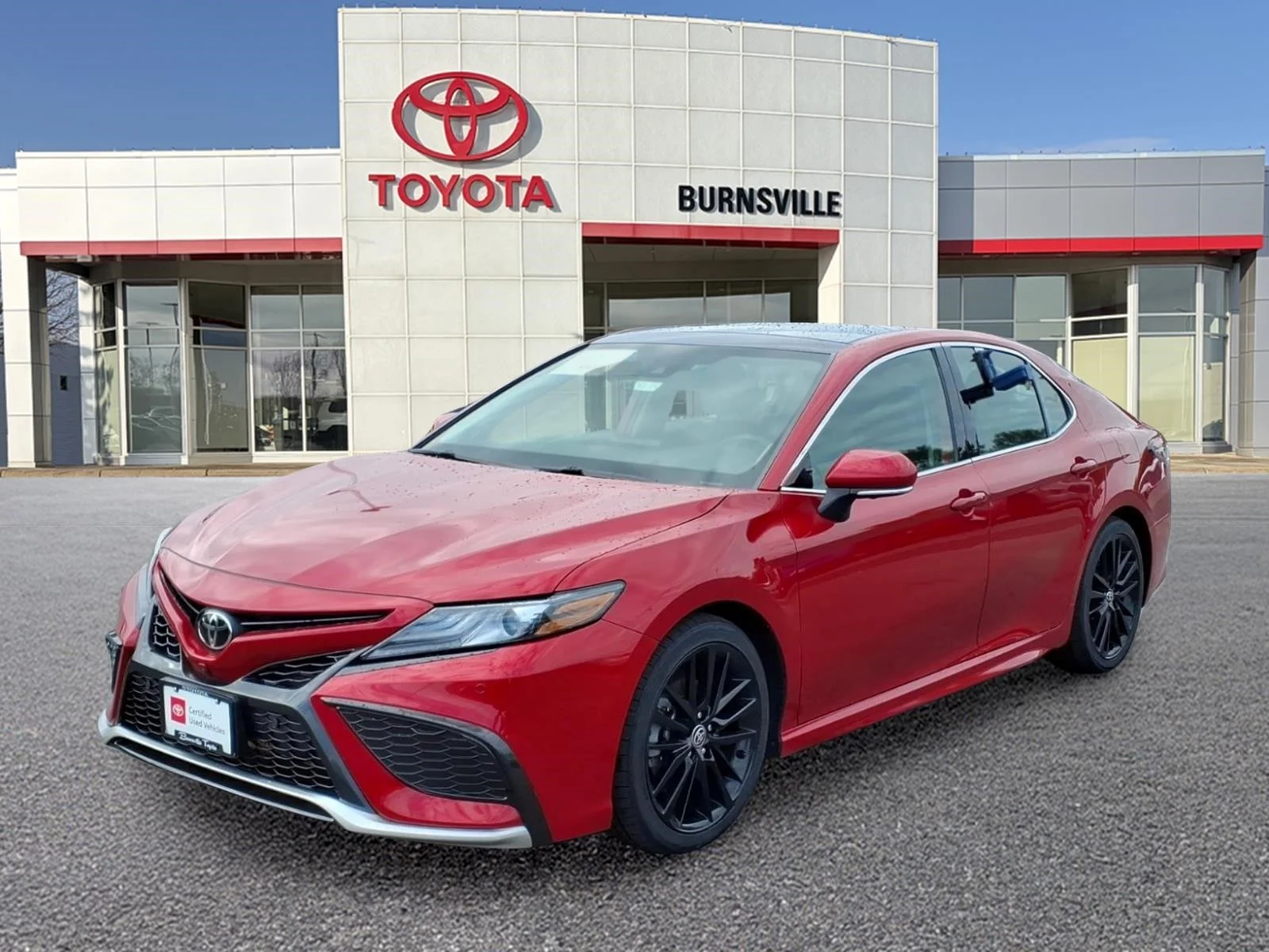 Certified Used 2023 Red Toyota XSE V6 image 8