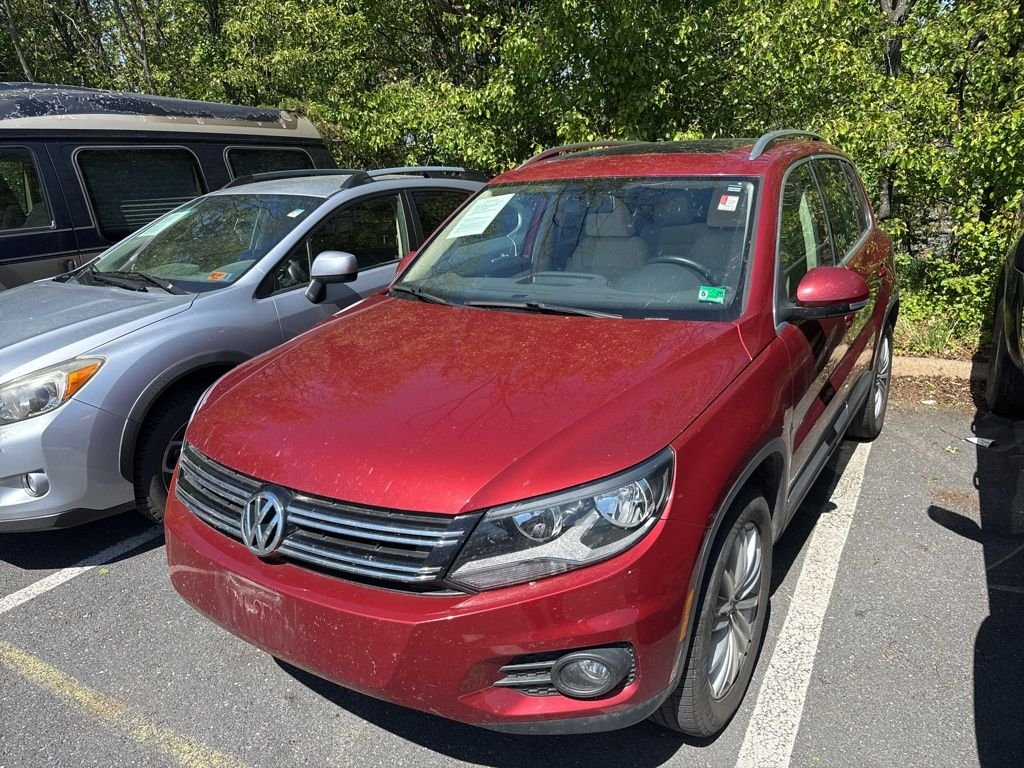Used 2012 Volkswagen Tiguan SE with VIN WVGBV7AX6CW003643 for sale in Harrisonburg, VA