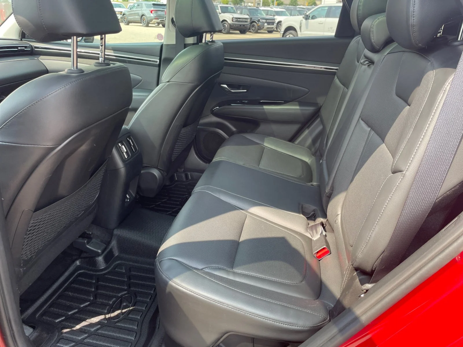 Used 2023 Crimson Red Hyundai LUXURY AWD image 19