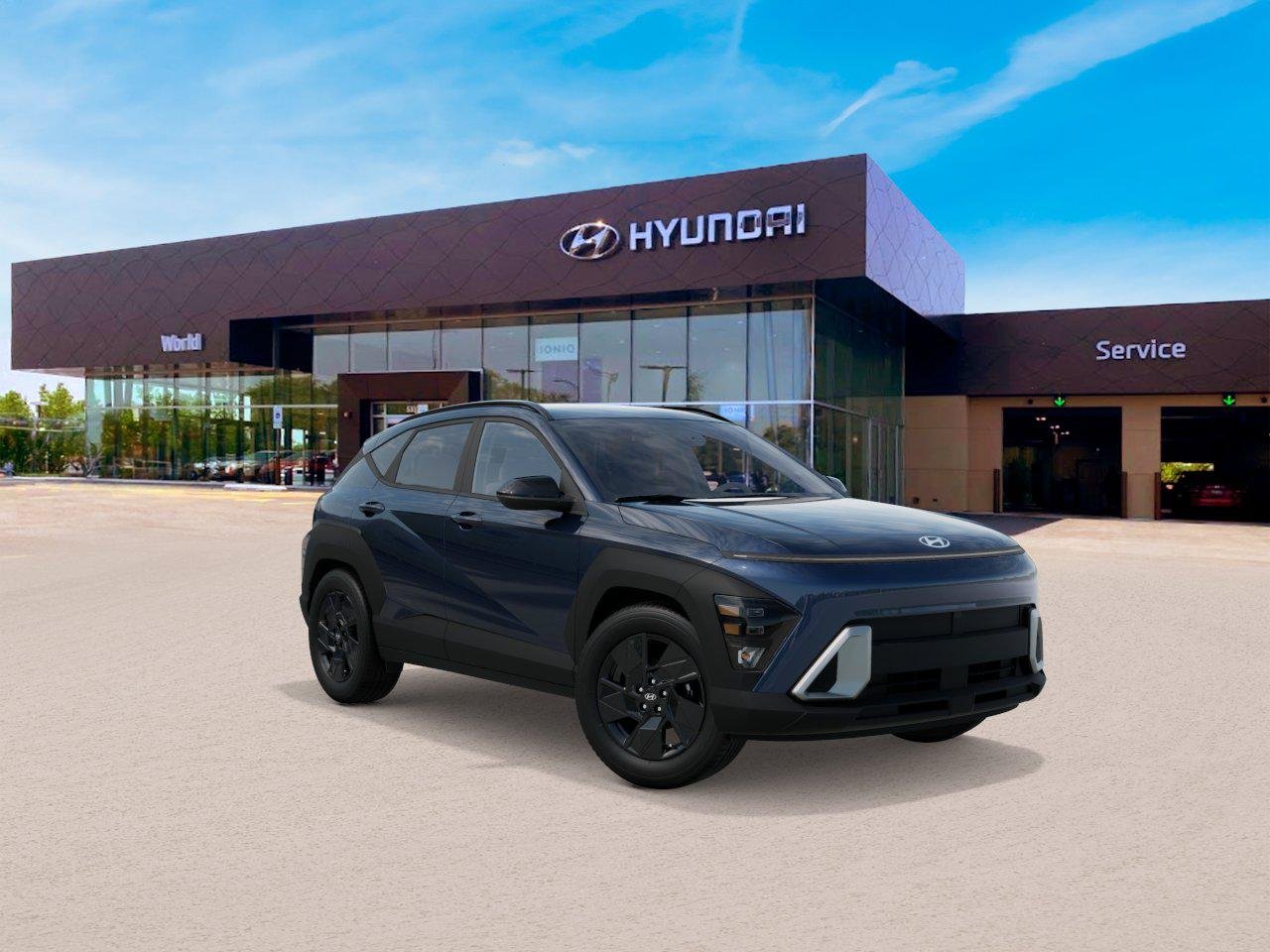 New 2027 Denim Blue Pearl Hyundai SEL Sport FWD image 2