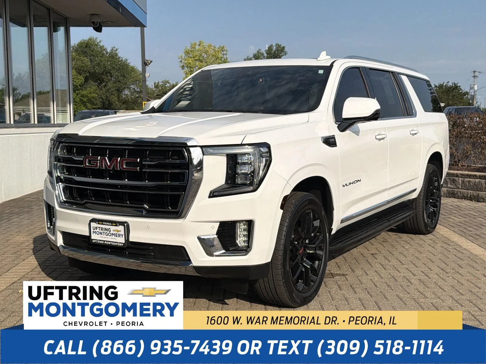 Used 2023 Summit White GMC SLT image 1