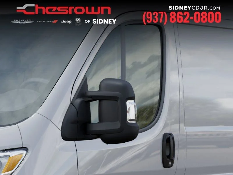 New 2026 Bright White Clear-Coat Exterior Paint RAM High Roof image 12