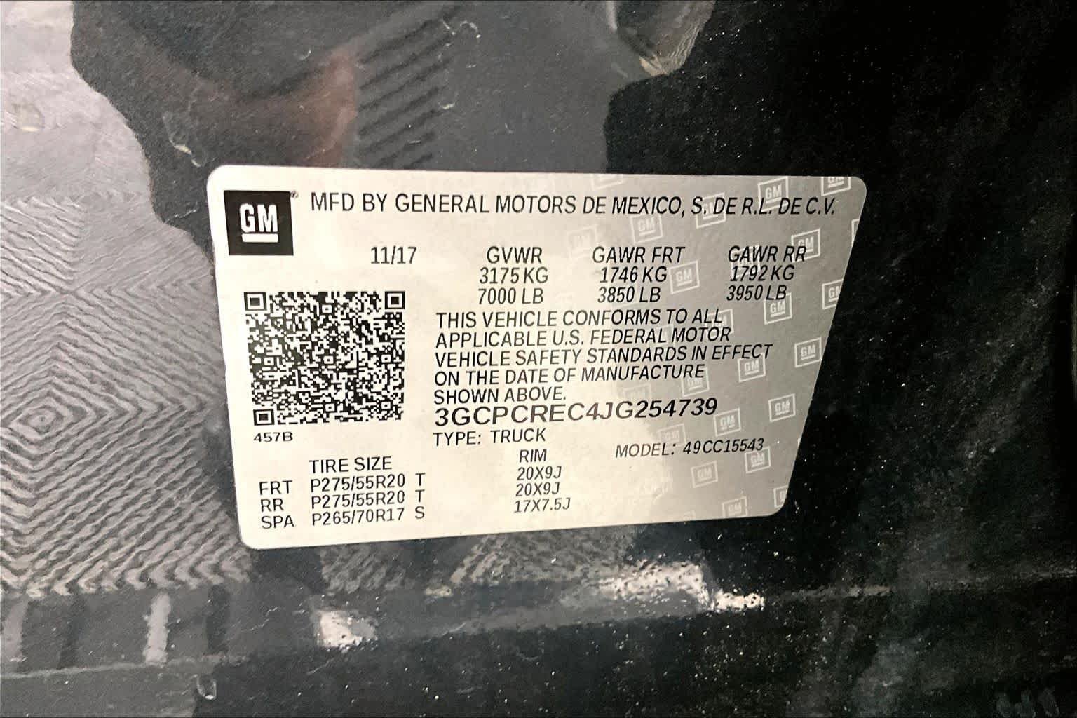 Used 2018 Graphite Metallic Chevrolet LT image 35