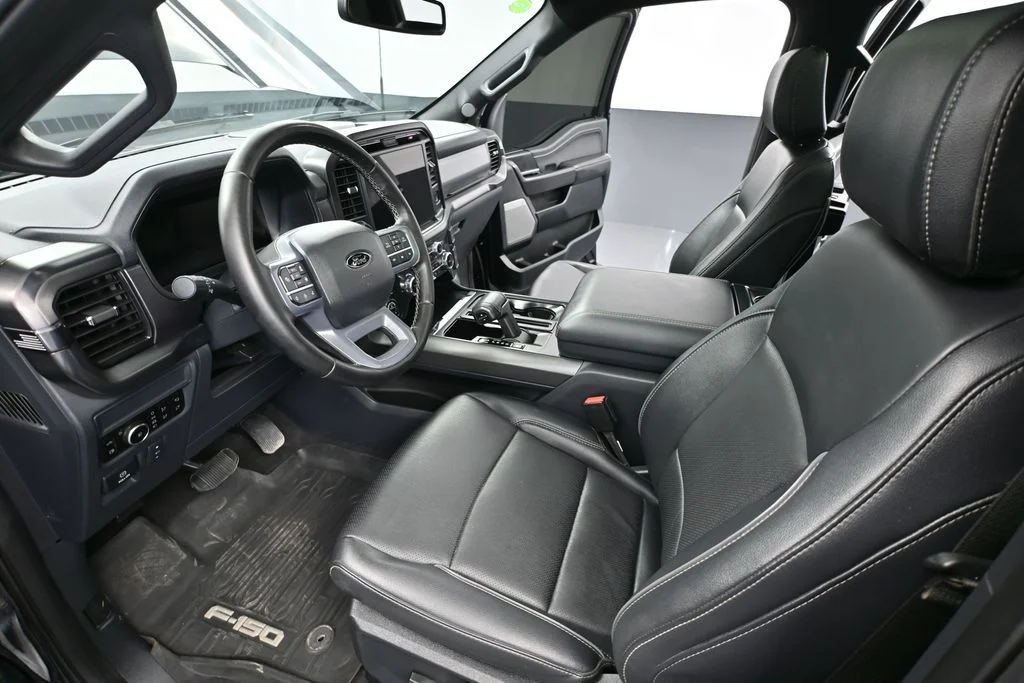 Certified Used 2025 Blue Ford Lariat image 18